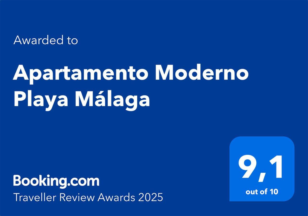 Apartamento Moderno Playa Málaga Kültér fotó